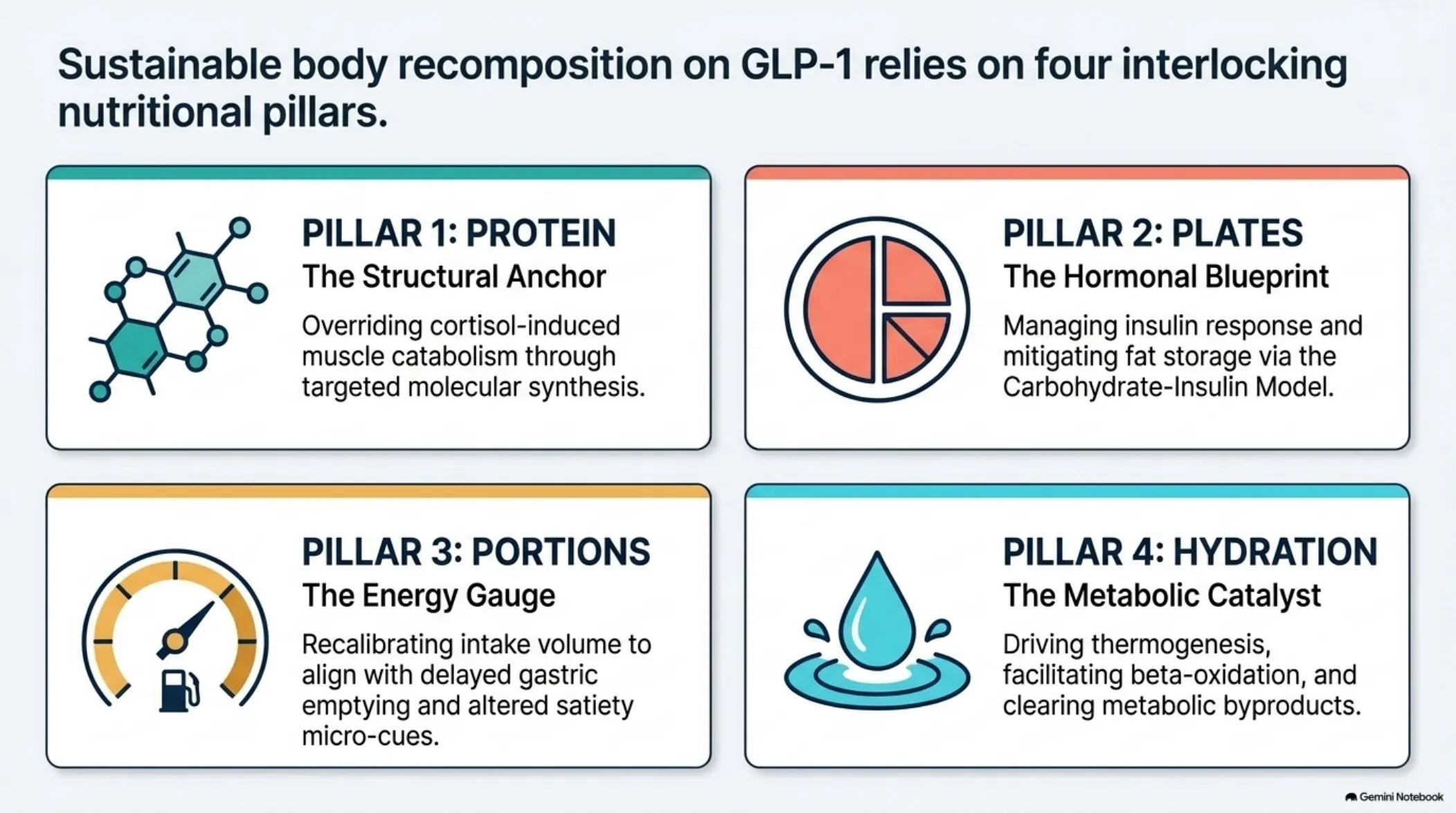 Nutrition on GLP-1: Plates, Protein, and Hydration — slide 4